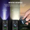 OLIGHT Arkfeld UV Rechargeable EDC Flashlight, 1000 Lumens White LED and 365nm Blacklight Combo for Outdoors, Emergency, Working, Pet Urine Detection (Black NW)(Black)