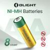 OLIGHT B Pro AA Rechargeable NiMH Batteries, 8-Count Pack, 2100mAh High Capacity, Battery Voltage 1.2V, Ideal for Everyday Devices, Eco-Friendly(O-AA-2100MAH-300000)