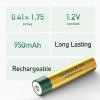 OLIGHT B Pro AA Rechargeable NiMH Batteries, 8-Count Pack, 2100mAh High Capacity, Battery Voltage 1.2V, Ideal for Everyday Devices, Eco-Friendly(O-AAA-300000)