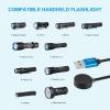 OLIGHT MCC 3 Charger in Balck Upgraded Smart Magnetic Charging Cable Only Suitable for Odin/OdinMini/OdinS/PL-Mini3/PL-Pro/Baton3 Series/Warrior Mini2/Perun2/Seeker3pro/Warrior 3s/Baldr Pro R/Arkfeld(Black)