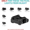 OLIGHT Rail Mount for Tactical Light, Compatible with Different Set-ups, Fits with Baldr S/BL/Mini/RLMini, PL-Mini 3/2(43X MOS Rail for G43X/48 MOS)