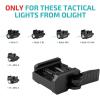 OLIGHT Rail Mount for Tactical Light, Compatible with Different Set-ups, Fits with Baldr S/BL/Mini/RLMini, PL-Mini 3/2(Picatinny Rails Quick-detach)