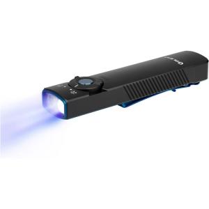 OLIGHT Arkfeld UV Rechargeable EDC Flashlight, 1000 Lumens White LED and 365nm Blacklight Combo for Outdoors, Emergency, Working, Pet Urine Detection (Black NW)(Black)