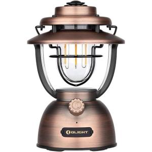 OLIGHT Olantern Classic 2 Pro APP Control Camping Lantern, 300 Lumens LED Rechargeable Lamp Flashlight with Dual Light Sources for Hurricane, Emergency, Hiking, Home Decor (Vintage Copper)
