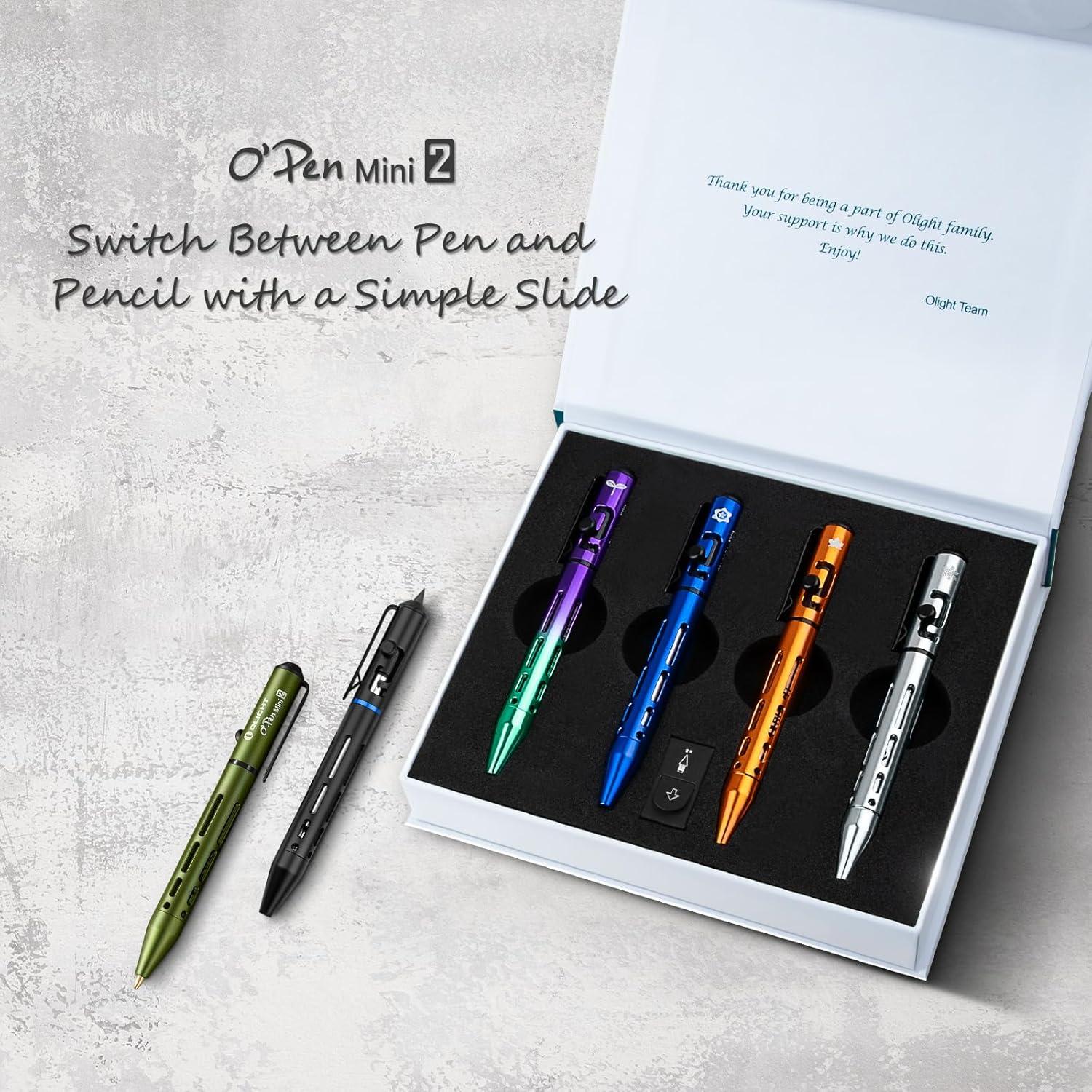imageOLIGHT Ostrip Smart LED Strip Lights with App Control Bundle with OPen Mini 2 EDC Ballpoint Pen Replaceable Black Ink