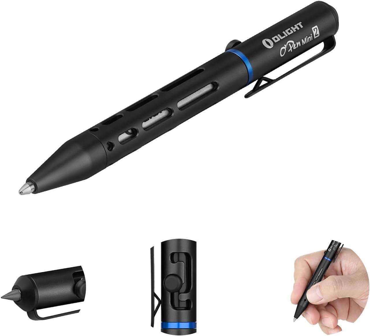 imageOLIGHT Sphere C Smart Night Light USBC Rechargeable App Control Ambient Lighting Bundle OPen Mini 2 Ballpoint Pen and Pencil in One Replaceable EDC Refill and Pencil Tip Smooth Writing