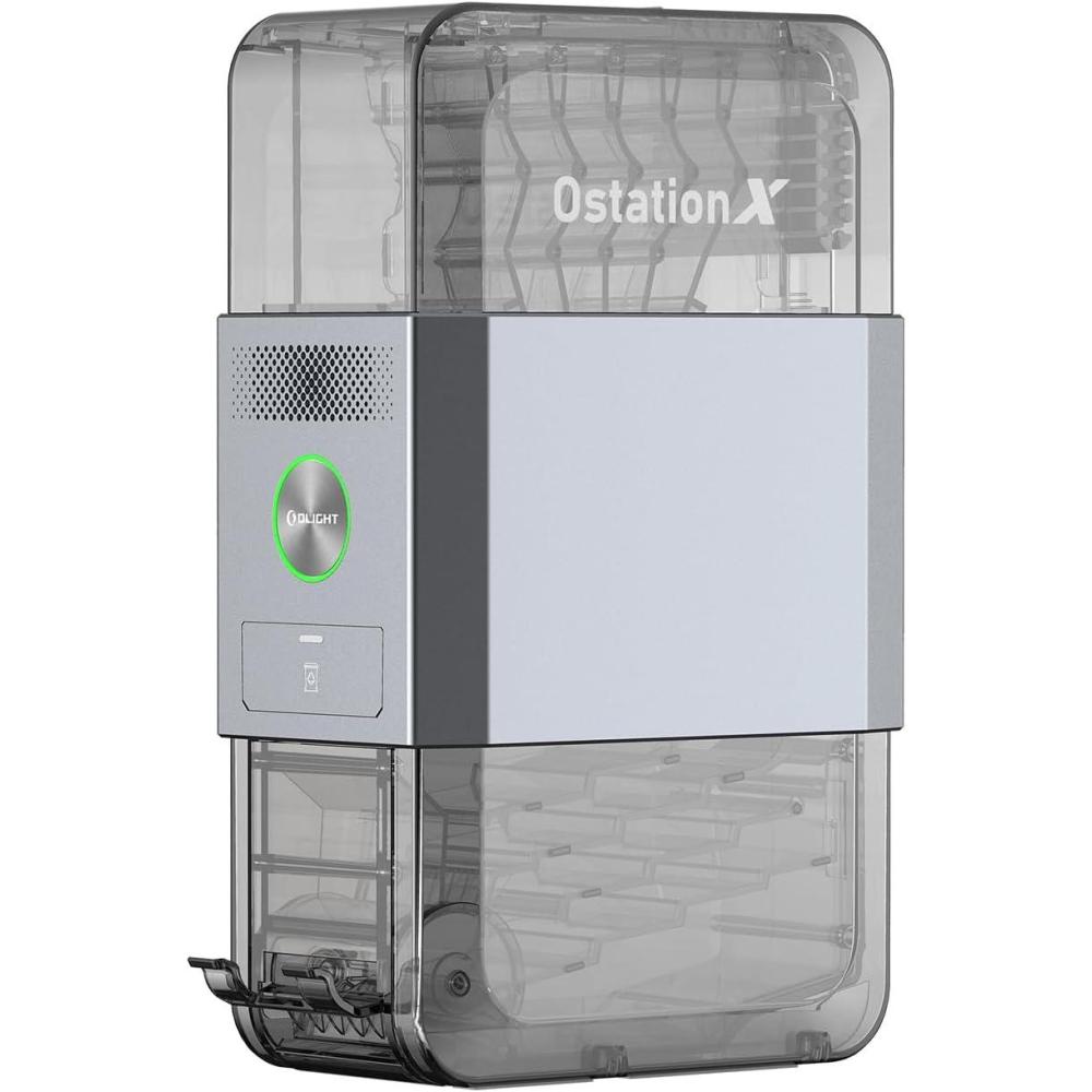 imageOLlGHT Ostation X Battery Charger for NiMH AAA Rechargeable Batteries 3 in 1 Design for Charging Testing ampamp Storage No Polarity Check Needed Bad Battery Detection APP ControlWithout AAA BatteryOOSTATIONXAAA300000