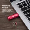 OLIGHT IMINI 2 EDC Rechargeable Keychain Flashlight 50 Lumens Compact and Portable Mini LED Keyring Lights Bundle Sphere C Smart Night Light, USB-C Rechargeable, App Control Ambient Lighting