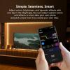 OLIGHT Ostrip 2 RGBIC LED Strip Light 16.4ft, DC24V 2700K-6500K, 0.25m Unit Cuttable, IP65, 5M Adhesive, Smart APP+Alexa, Music Sync, 44 Scene, ETL, High CRI, Plug & Play for Bedroom/Gaming/TV(O-OSTRIP2-5M)
