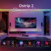 OLIGHT Ostrip 2 RGBIC LED Strip Light 16.4ft, DC24V 2700K-6500K, 0.25m Unit Cuttable, IP65, 5M Adhesive, Smart APP+Alexa, Music Sync, 44 Scene, ETL, High CRI, Plug & Play for Bedroom/Gaming/TV(O-OSTRIP2-5M)