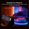 OLIGHT Ostrip Smart LED Strip Lights with App Control Bundle with O’Pen Mini 2 EDC Ballpoint Pen, Replaceable Black Ink