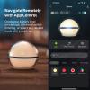 OLIGHT Sphere Smart Night Light, 75 lumens Stepless Dimming with SphereC Stellar Sky 2-Pack Rechargeable USB-C Nursery lamp,75 Lumens StepLess Dimming, APP Control Ambient Lighting