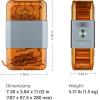 OLlGHT Ostation X Battery Charger Exclusively for NiMH AA Rechargeable Batteries, 3 in 1 Automatic Design for Charging Testing & Storage, No Polarity Check Needed, Bad Battery Detection, APP Control(O-OSTATIONX-AA-SINGLE-300000)
