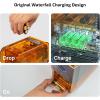 OLlGHT Ostation X Battery Charger Exclusively for NiMH AA Rechargeable Batteries, 3 in 1 Automatic Design for Charging Testing & Storage, No Polarity Check Needed, Bad Battery Detection, APP Control(O-OSTATIONX-AA-SINGLE-300000)