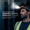 Perun 3 Rechargeable Headlamp Flashlight, 3000 Lumens LED Headlight with Red Light Bundle with Sphere Smart Night Light, 75 lumens Stepless Dimming Table Lamp with Remotely APP Control