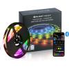 OLIGHT Ostrip 2 RGBIC LED Strip Light 16.4ft, DC24V 2700K-6500K, 0.25m Unit Cuttable, IP65, 5M Adhesive, Smart APP+Alexa, Music Sync, 44 Scene, ETL, High CRI, Plug & Play for Bedroom/Gaming/TV(O-OSTRIP2-5M)