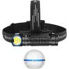 OLIGHT Perun 3 Rechargeable Headlamp Flashlight, 3000 Lumens LED Headlight Bundle with Sphere Smart Night Light, 75 lm Stepless Dimming Table Lamp with Remotely APP Control