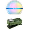 OLIGHT Sphere Smart Night Light, 75 lumens Stepless Dimming Table Lamp with Remotely APP Control Bundle with Oclip Rechargeable EDC Flashlight