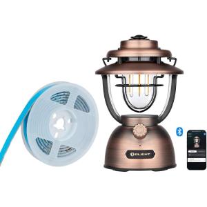 OLIGHT Ostrip2 Extend LED Strip Light Bundle with Olantern Classic 2 Pro APP Control Camping Lantern