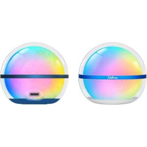 OLIGHT SphereC Stellar Sky Smart Night Light, Rechargeable USB-C Nursery Night-Lamp Bundle with Sphere 75 lumens Stepless Dimming Table-Lamp with Remotely APP Control, Magnetic RGB Ambient Lighting f