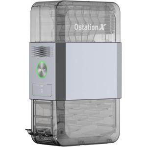OLlGHT Ostation X Battery Charger for NiMH AAA Rechargeable Batteries, 3 in 1 Design for Charging Testing & Storage, No Polarity Check Needed, Bad Battery Detection, APP Control(Without AAA Battery)(O-OSTATIONX-AAA-300000)