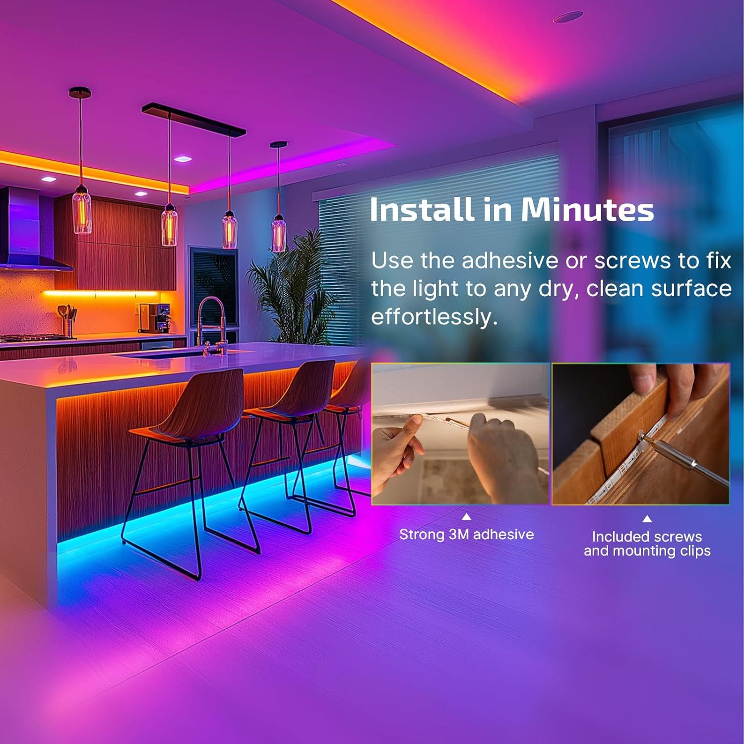 imageOLIGHT Ostrip Smart LED Strip Lights with App Control Bundle with Prowess Rechargeable High Lumen Flashlights