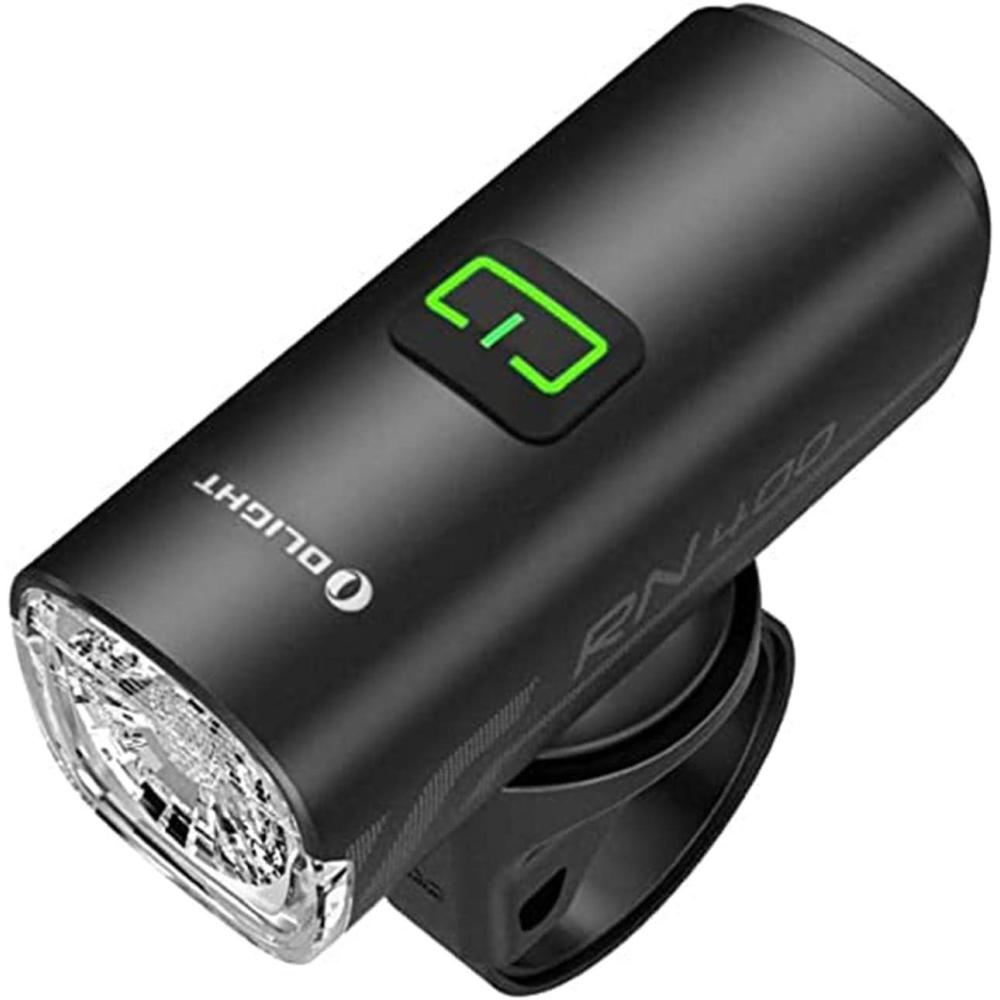 imageOLIGHT RN 400 LED Bike Lights 400 Lumens USB TypeC Rechargeable Front Light IPX7 Waterproof Bicycle Headlight for Road Urban Cyclists Black