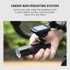OLIGHT Goshawk 1600 Underneath Mounted Rechargeable Bike Light, 1600 Lm and 580ft Max Throw Waterproof Bicycle Headlight with Type-C, Remote Control, High&Low Beam Modes for Mountain and Urban Riding