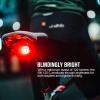 OLIGHT RN 120 C Bike Lights, 120 Lumens Tail Light 260 Degree Visibility, 1500m Viewable Range, USB Rechargeable Bike Break Light, IPX6 Waterproof, Road and Urban Cyclists(Type C)
