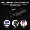 OLIGHT RN 1500 Rechargeable Bike Headlights 1500 Lumens for Road Urban Cyclists, USB Type C Reverse Charging, Rechargeable Battery Included, 164 Meters Light Range Anti-Glare Beam, IPX7 Waterproof(black)