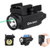 OLIGHT Baldr S 800 Lumens Compact Rail Mount Weaponlight with Green Beam and White LED Combo, Magnetic USB Rechargeable Tactical Flashlight with 1913 or GL Rail, Battery Included (Flat Dark Earth)(Black)