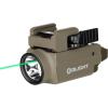 OLIGHT Baldr S 800 Lumens Compact Rail Mount Weaponlight with Green Beam and White LED Combo, Magnetic USB Rechargeable Tactical Flashlight with 1913 or GL Rail, Battery Included (Flat Dark Earth)(Flat Dark Earth)