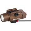 OLIGHT PL-3R Valkyrie Rechargeable Tactical Light, 1500 Lumens Rail-Mounted Weaponlight, LED Flashlight with Built-in Battery, Rail Locating Keys for 1913 Picatinny, GL Style(Desert Tan)