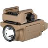 OLIGHT PL-Mini 3 Valkyrie 600 Lumens Compact Tactical Picatinny/GL/Hellcat Rail-Mounted Weaponlight with Two Included Rechargeable and Removable Battery, Pistol Light with Strobe Mode (Desert Tan)(Desert Tan)