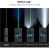 OLIGHT ArkPro EDC Flat Flashlight Rechargeable with Green Beam, UV and White LED,1500 Lumens USB-C Pocket Camping Flashlight, Spotlight Floodlight for Outdoor Emergency Working (Black CW)(Matte Black)
