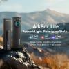 OLIGHT ArkPro Lite Flat Pocket Flashlight, Rechargeable Portable 1200 Lumens with White LED, Red Light, and UV Light, Triple Sources for Pet Urine Detection, Camping, Emergency, Working (Matte Black)(Matte Black)