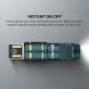 OLIGHT IMINI 2 EDC Rechargeable Keychain Flashlight, 50 Lumens Compact and Portable Mini LED Keyring Lights with Built-in Battery Ideal for Everyday Carry and Emergencies (Orange)(Dream Blue)
