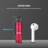 OLIGHT IMINI 2 EDC Rechargeable Keychain Flashlight, 50 Lumens Compact and Portable Mini LED Keyring Lights with Built-in Battery Ideal for Everyday Carry and Emergencies (Orange)(Passionate Red)