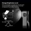 OLIGHT Oclip Pro EDC Flashlight Clip-on Light, Rechargeable 500 Lumens with Three Lighting Solutions Type-C Charging, Magnetic Flash Lights for Signaling, Cycling, Outdoor or Indoor Use(OD Green)(Gray)
