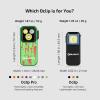 OLIGHT Oclip Pro EDC Flashlight Clip-on Light, Rechargeable 500 Lumens with Three Lighting Solutions Type-C Charging, Magnetic Flash Lights for Signaling, Cycling, Outdoor or Indoor Use(OD Green)(Zombie Green)