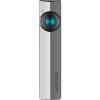OLIGHT ArkPro EDC Flat Flashlight Rechargeable with Green Beam, UV and White LED,1500 Lumens USB-C Pocket Camping Flashlight, Spotlight Floodlight for Outdoor Emergency Working (Black CW)(Dual Tone Silver Graphite)