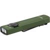 OLIGHT Arkfeld Pro Rechargeable EDC Flat Flashlight with Green Beam, UV and White LED Combo, 1300 Lumens Portable Pocket Lights, Triple Sources for Outdoors Emergency Working (Orange CW)(OD Green)