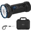 OLIGHT Marauder Mini 2 Bright Flashlight 10,000 Lumen with 750 Meters Beam Distance, Rechargeable Light with Dual Charging & 5 Lighting Modes for Outdoor, Camping, Emergencies (Midnight Blue)(Black)