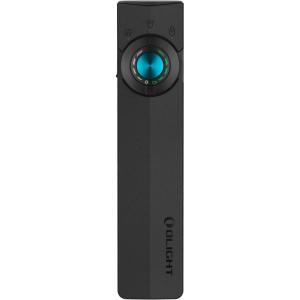 OLIGHT ArkPro EDC Flat Flashlight Rechargeable with Green Beam, UV and White LED,1500 Lumens USB-C Pocket Camping Flashlight, Spotlight Floodlight for Outdoor Emergency Working (Black CW)(Matte Black)
