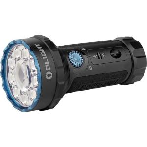 OLIGHT Marauder Mini 7,000 Lumens Bright Flashlight with 600 Meters Beam Distance, Powerful RGB Lights, Magnetic Rechargeable for Outdoors Work, Hunting, and Searching(Black)(Black)