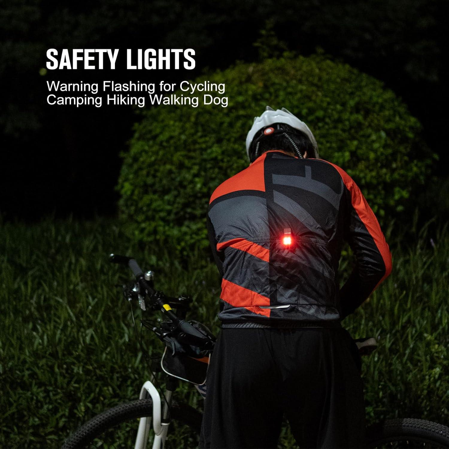 imageOLIGHT Oclip Rechargeable EDC Flashlight 300 Lumens Dual Sources Compact Pocket Clip Light Convenient USB C Charging Magnetic Flash Lights for Working Cycling Emergency Signaling ToolBlackBlack