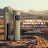 OLIGHT Arkfeld Ultra 1400 Lumens EDC Flat Flashlight, Rechargeable Compact Pocket Flash Light Combines White LED, UV and Green Beam, Triple Sources Perfect for Checking, Working (Olive-Green)(Olive Green)