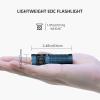 OLIGHT Baton4 Premium Edition EDC Flashlights 1300 Lumens with Type-C Charging Box, Powered by Rechargeable Battery, Small Bright Light IPX8 Waterproof for Emergencies Outdoors (OD Green)(Guidance)
