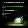 OLIGHT Baton4 Premium Edition EDC Flashlights 1300 Lumens with Type-C Charging Box, Powered by Rechargeable Battery, Small Bright Light IPX8 Waterproof for Emergencies Outdoors (OD Green)(Black)