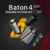 OLIGHT Baton4 Premium Edition EDC Flashlights 1300 Lumens with Type-C Charging Box, Powered by Rechargeable Battery, Small Bright Light IPX8 Waterproof for Emergencies Outdoors (OD Green)(Fighter Pilot)